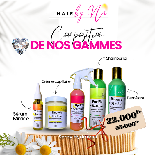 Pack Prestige – Routine Capillaire Complète, Luxueuse et Réparatrice
