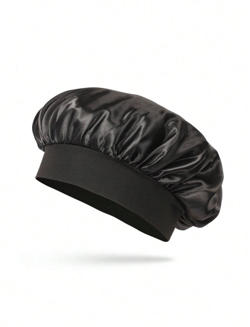 Bonnet en satin protecteur