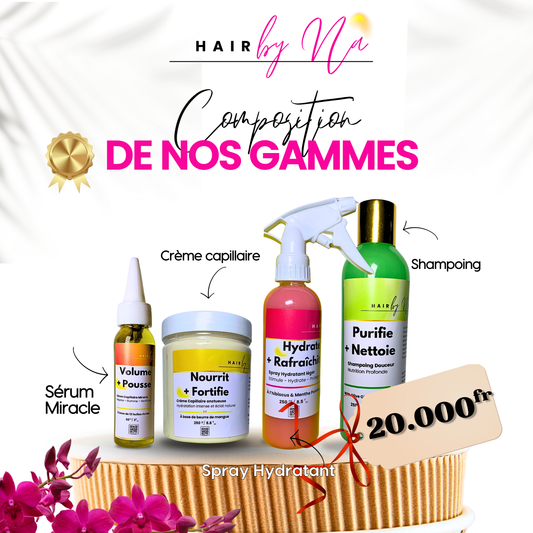 Pack Réparation Intense – Routine Complète Cheveux Abîmés ✨