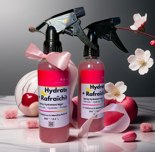 Spray à l’hibiscus et à la menthe poivrée